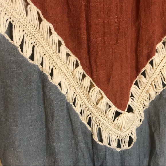Rust And Blue Color Coverup Unbranded Small-Medium - Picture 3 of 5